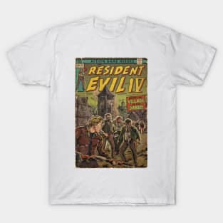 Resident Evil 4 fan art comic cover T-Shirt